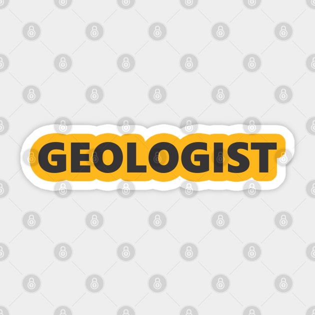 Geologist Sticker by SignPrincess